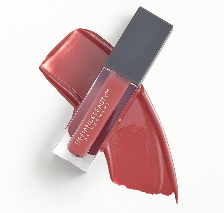 Luminous Liquid Lipstick Warrior Makeup Clear Lip Gloss Long Lasting Shades Neutral Pink underton... | Amazon (US)