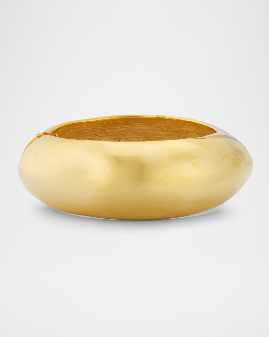 Tapered Golden Hinge Bracelet | Neiman Marcus