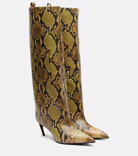 Lea 65 leather knee-high boots | Mytheresa (US/CA)