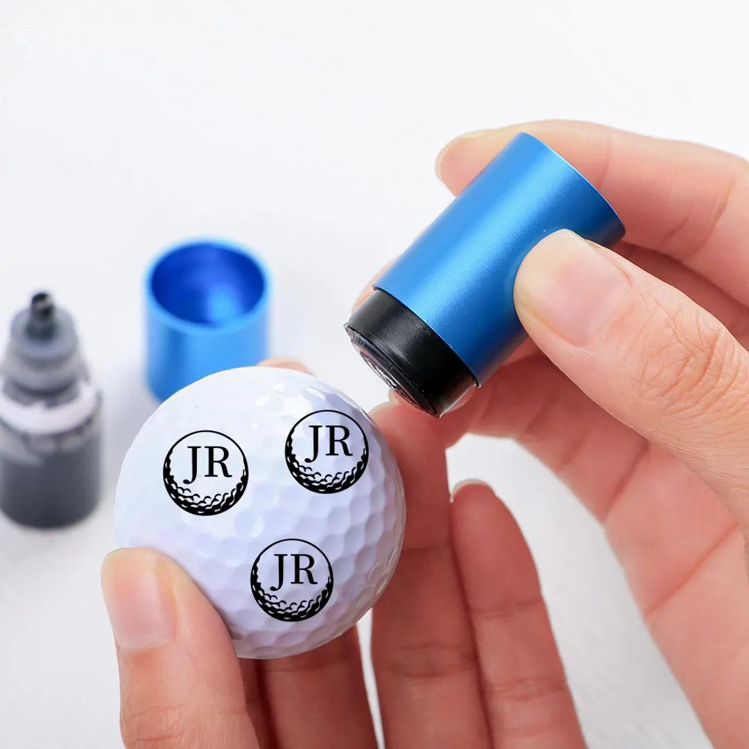 Personalized Golf/Custom Logo Stamp/Personalized Golf Stamps/Gift for Golfer/Monogram Golf Ball S... | Etsy (US)