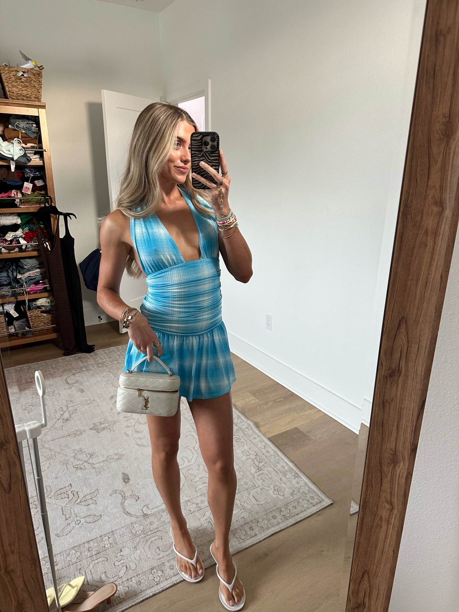 My outfit is from @renttherunway my code is RTRXSVOSEN50. My shoes are from Amazon and my new YSL bag.

#LTKootd #LTKSaleAlert #LTKdayinmylife