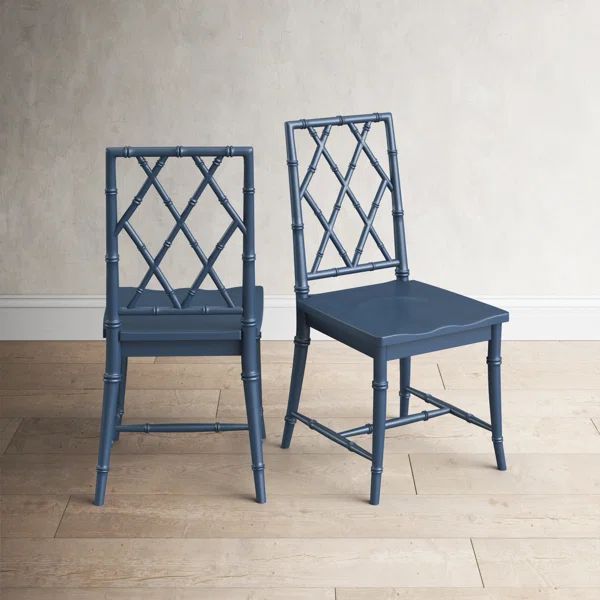Janae Cross Back Side Chair (Set of 2) | Wayfair Professional