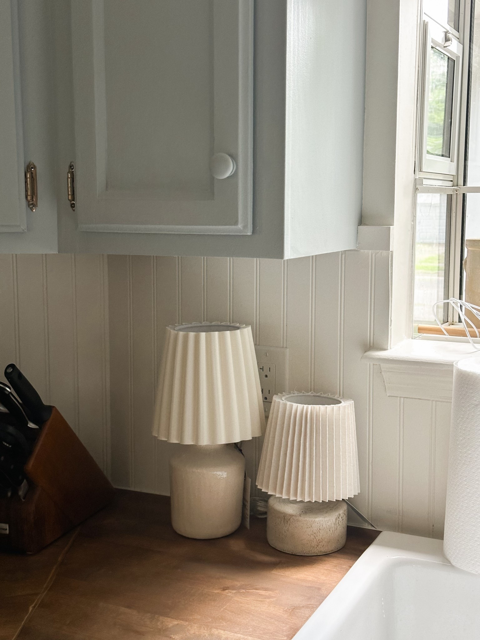 Deciding on a mini lamp for our kitchen! Trying to see which looks more cottage inspired! Which would you pick? Linked them both plus a few more cozy mini lamps that would look perfect in a kitchen!

#LTKFindsUnder50 #LTKHome