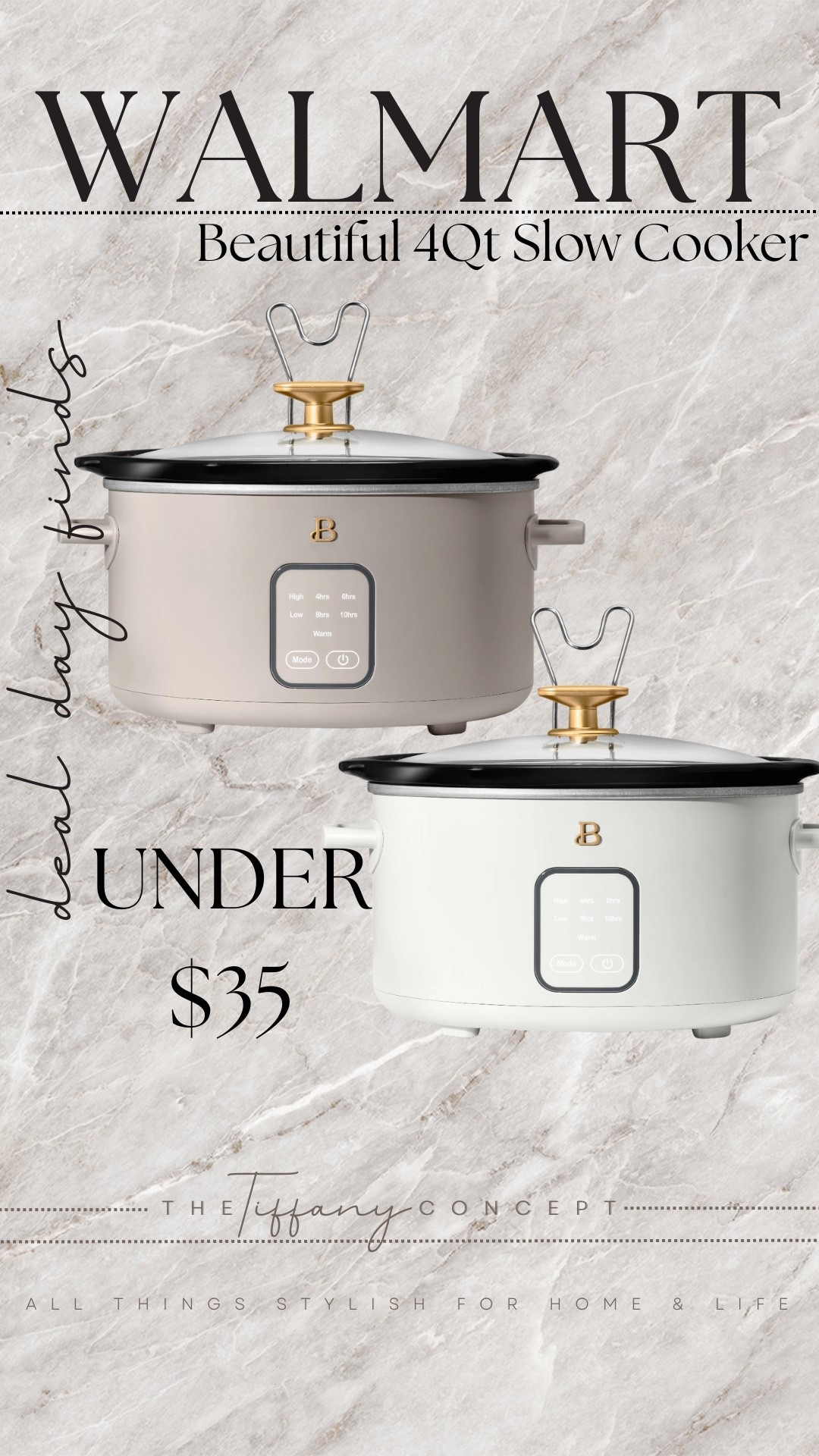 I love these Beautiful slow cookers and thet are under $35 right now during the WALMART DEAL DAYS!

#LTKFindsUnder50 #LTKSaleAlert #LTKHome