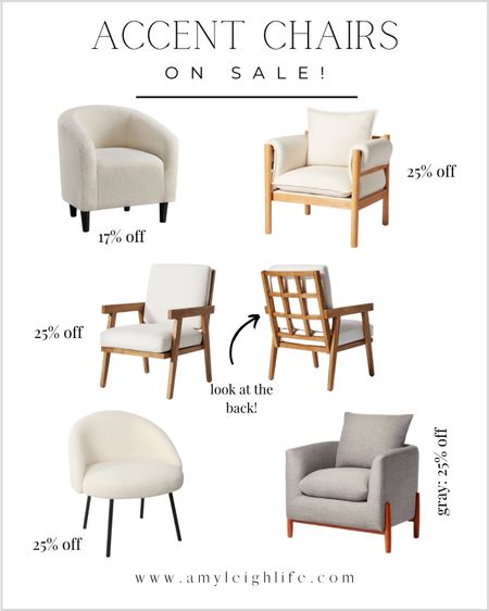 Accent chairs on sale from target. 

Sherpa chair, modern Sherpa accent chair, accent chair without arms, cream chair, club chair, gray upholstered chair, accent chair with arms, wood legs, corner chair, sitting room chair, living room chair, studio McGee chair, threshold, wood frame accent chair, accent chair with wood arms, arbon, wood dowel, cushioned arms, modern decor, bedroom, neutral home, white chair, affordable chairs, off white accent chairs, budget furniture finds

#LTKhome #LTKsalealert #LTKFind