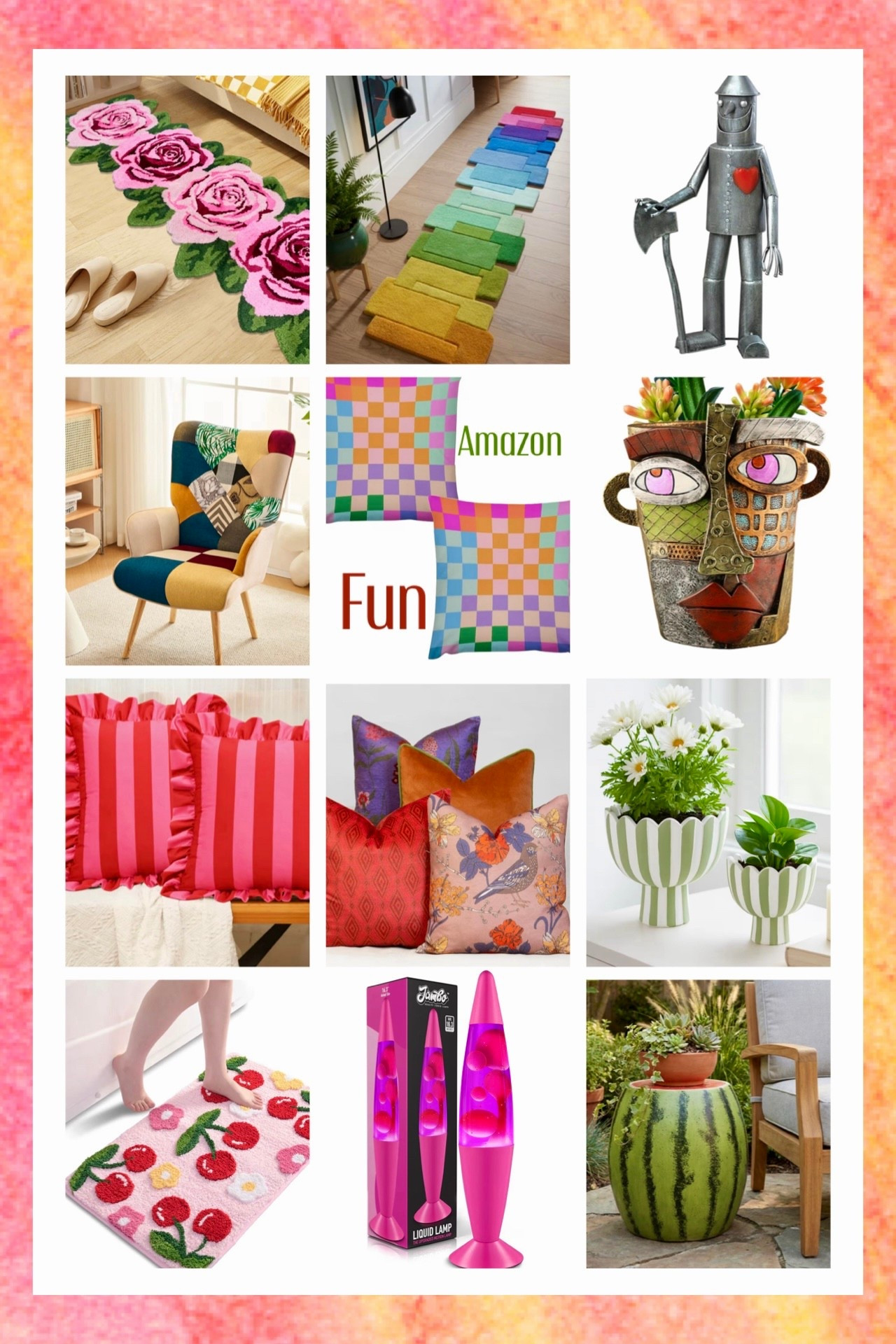Fun Amazon Home Finds
Colorful Style

#LTKHome #LTKOver40 #LTKSaleAlert