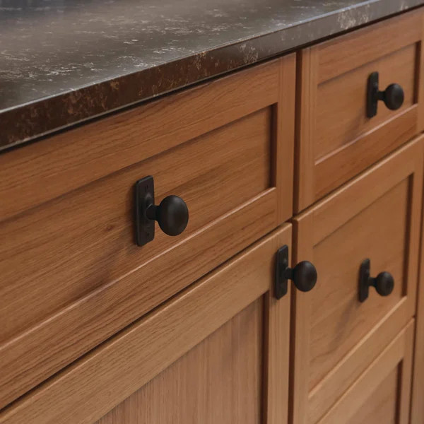 Iron Craft II 1" Diameter Mushroom Knob | Wayfair North America