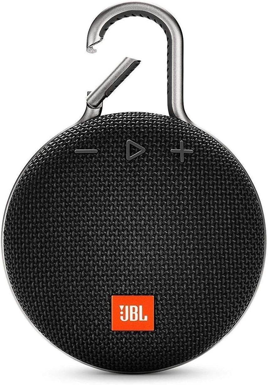 JBL CLIP 3 - Waterproof Portable Bluetooth Speaker - Black | Amazon (US)