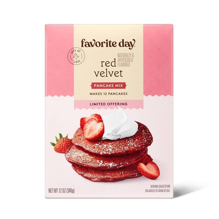 Red Velvet Pancake Mix - 12oz - Favorite Day™ | Target