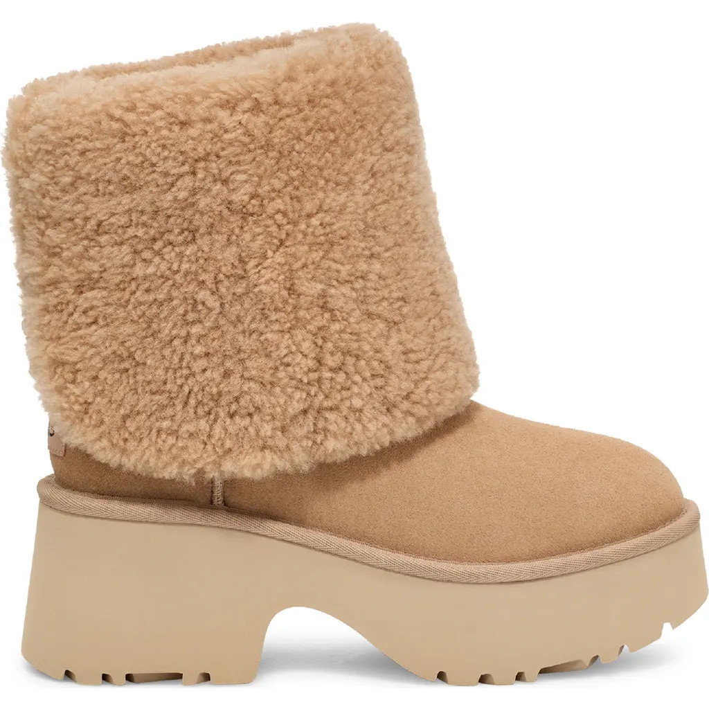 UGG® Classic New Heights Genuine Shearling Cuffable Boot in San at Nordstrom Rack, Size 11 | Nordstrom Rack