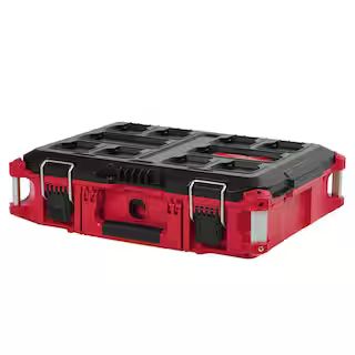 Milwaukee PACKOUT 22 in. Medium Red Tool Box with 75 lbs. Weight Capacity 48-22-8424 - The Home D... | The Home Depot
