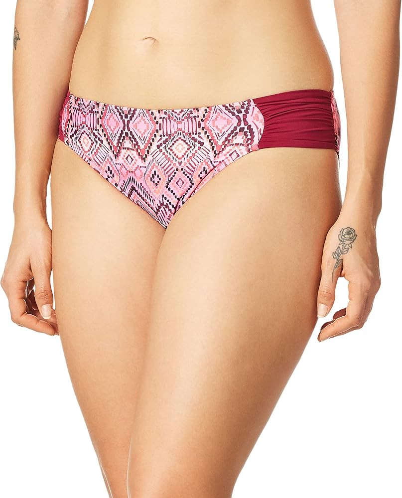 La Blanca Women's Standard Side Shirred Hipster Swimsuit Bottom | Amazon (US)