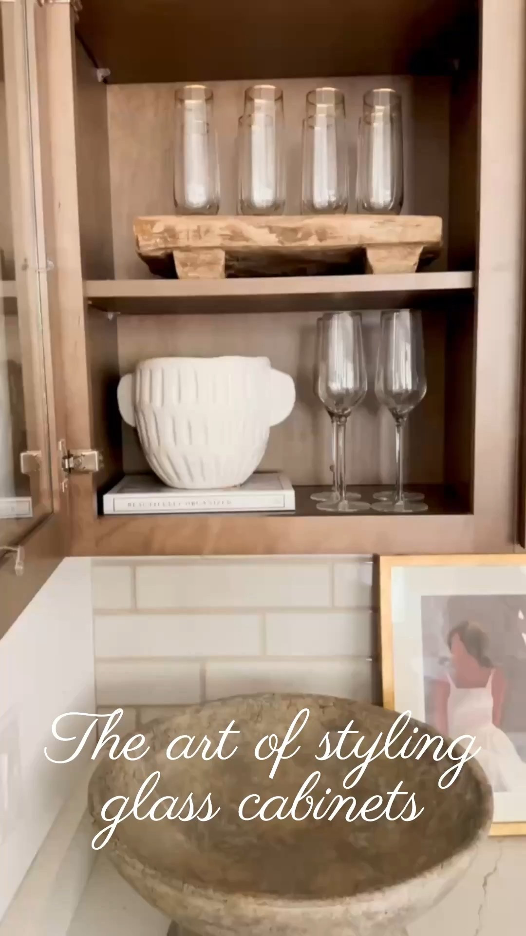 Mixing textures, heights, and finishes is the key to a perfectly balanced bar design.
We love combining clear glassware, warm wood shelves, and subtle greenery for a look that feels fresh but timeless. 🙌🏽

#porcheandco #modernclassicstyle #barcabinet #glasswarestyling #neutraldecor #interiorinspo #homedecorideas #timelessinterior #modernclassicinteriors #barinspiration #designinspo #interiordetails

Do you want to bring our dreamy Modern Classic style interior design into your own home? 🏡 You’re in luck! Reserve our Online Interior Design packages today -> https://porcheandco.com/edesign ✨ We can’t wait to work with you & design your home with #porcheandco



#LTKFindsUnder100 #LTKHome #LTKstorytime