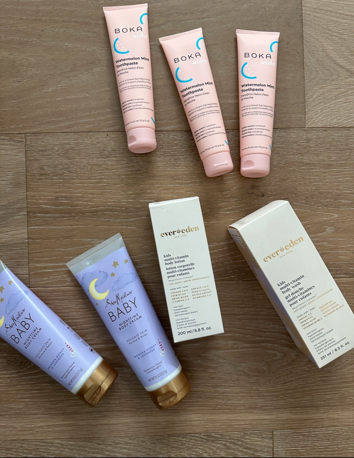 Restocking the girls bathrooms with a few of our favorite products. We use Ever Eden products for my 7 year old and they SMELL so good!


Clean toothpaste, toothpaste for kids, girls shampoo, clean shampoo for kids, clean lotion for kids, fluoride free toothpaste

#LTKBeauty #LTKBaby #LTKKids