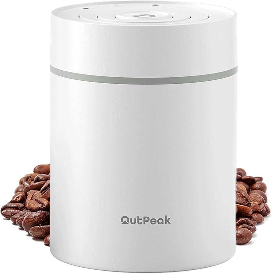 OUTPEAK Neo 2025 Kilo Auto Vacuum Coffee Canister, 1.5L Capacity for 17.6oz of Coffee Beans, One-... | Amazon (US)