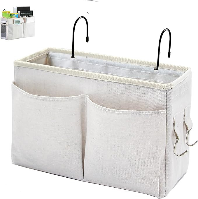 Bedside Caddy Organizer/Bedside Hanging Storage Bag Multi-Function Caddy for Bunk bed Hospital Be... | Amazon (US)