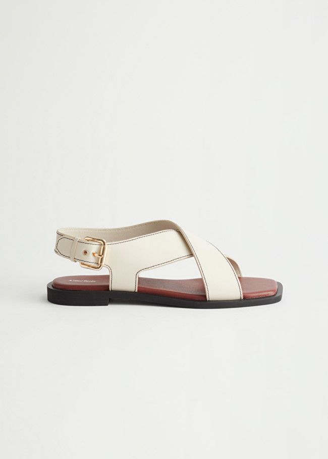 Criss-Cross Leather Sandals | & Other Stories (EU + UK)
