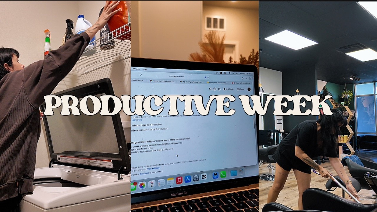 Productive week in my life vlog 

https://youtu.be/LSDXT9Dk-mM

#LTKvlog #LTKdayinmylife #LTKmomlife