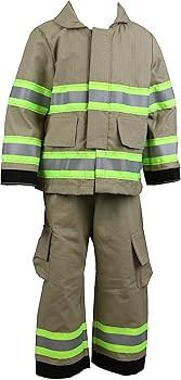 Amazon.com: Firefighter Personalized Tan 3-Piece Toddler Outfit (2T) : Clothing, Shoes & Jewelry | Amazon (US)