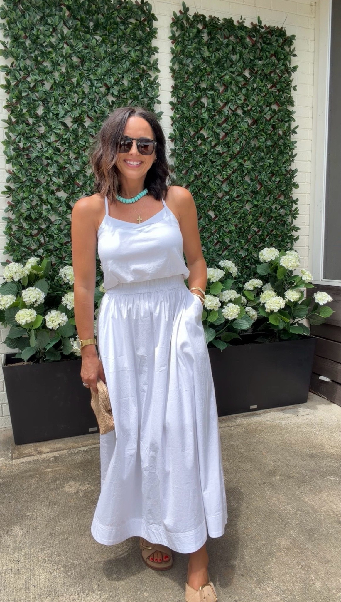 I got in The perfect summer set that is so classy and timeless. Wore it this weekend & got so many compliments and questions about. I have several pieces of CALIA line at @dickssportinggoods &  it’s such great quality and last forever. Definitely a good splurge worthy piece in my opinion! 

I’m just shy of 5’3 128 lbs and I’m
Wearing a small in both pieces.

#LTKPetite #LTKootd #LTKTravel