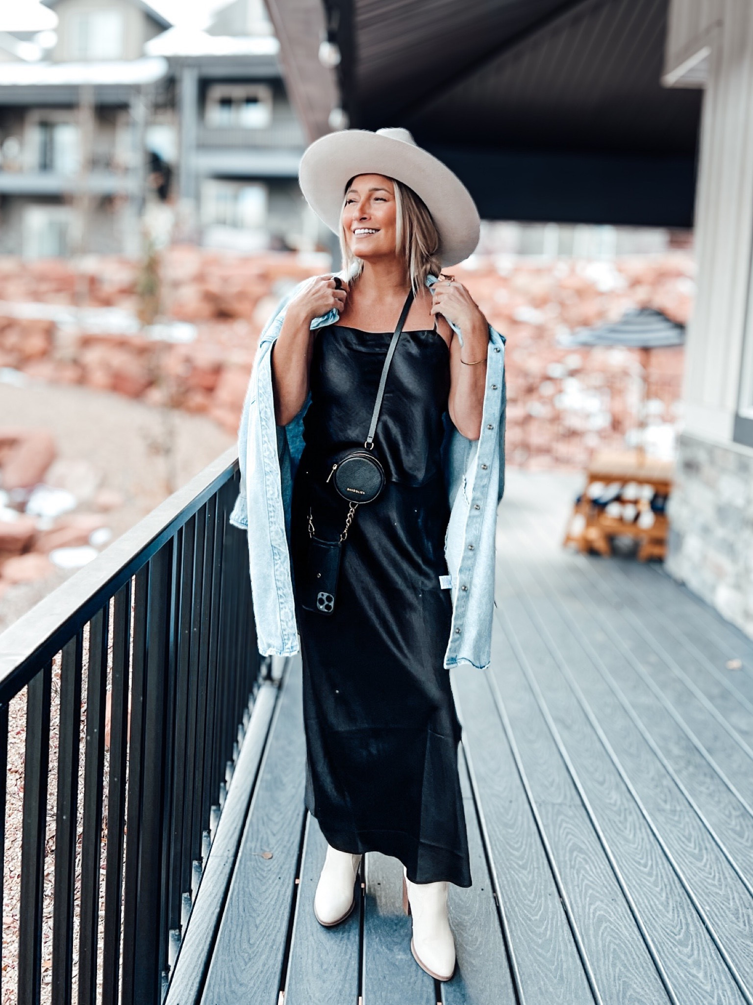 Date night, Christmas parties, thanksgiving dinner … this look is perfect for all of them 🫶🏼✨ 

Madewell, jeans, denim, skirt, ootd 

#LTKSeasonal #LTKHoliday #LTKHolidaySale