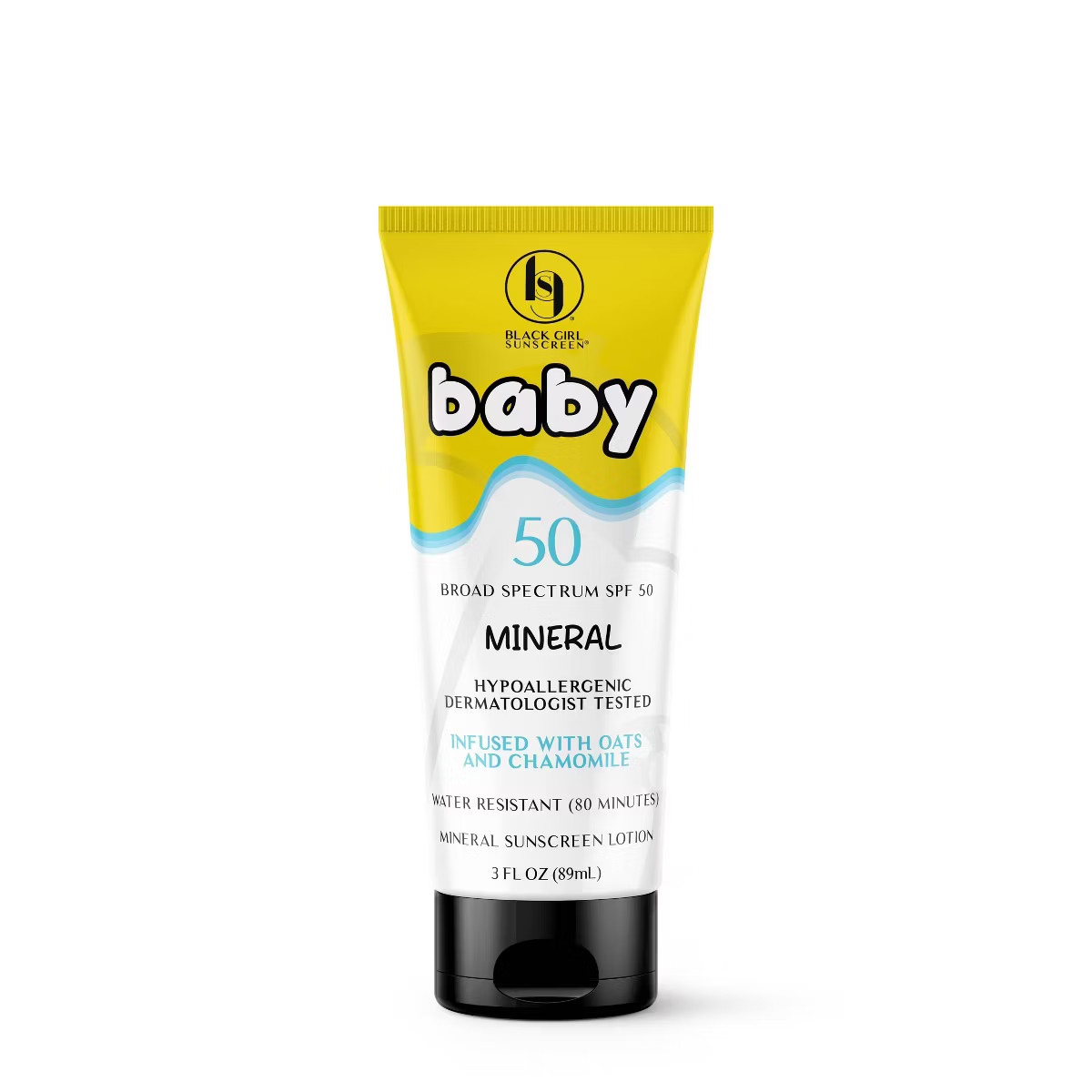 Black Girl Sunscreen Baby Mineral Lotion Broad Spectrum - SPF 50 - 3 fl oz | Target