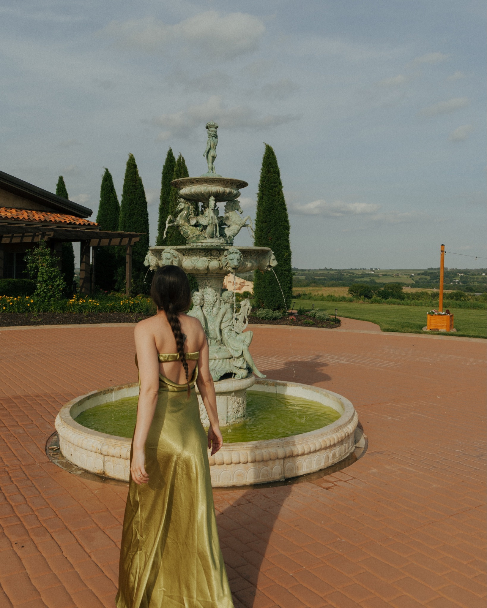 chartreuse summer ⛲️🍸🕊️ @shop12thtribe 

Comment SHOP below to receive a DM with the link to this post on my LTK ⬇ https://liketk.it/6g2qr

#shop12thtribe #chartreuse #ltkwedding #weddingguestdress #partnership