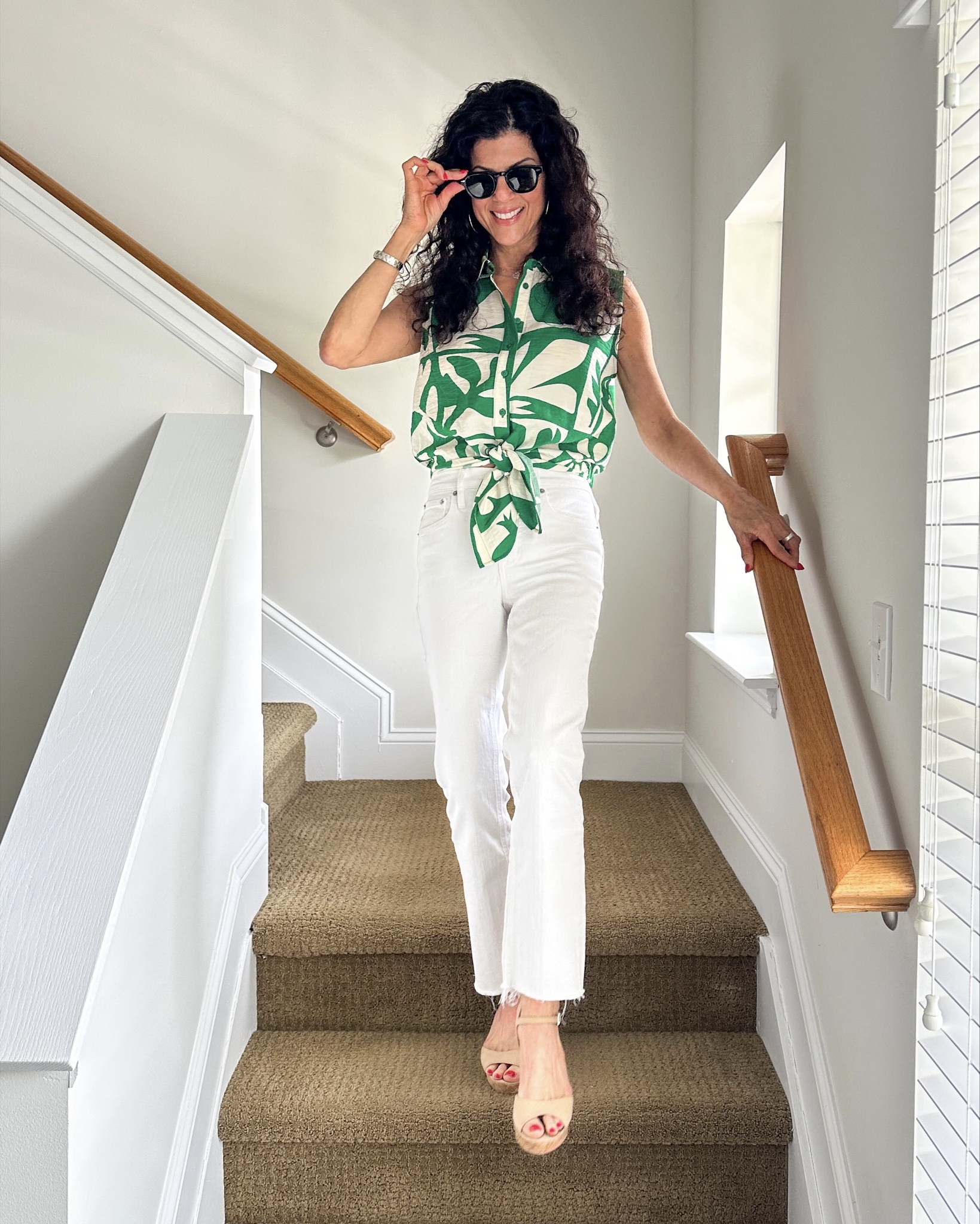 White jeans season is officially here! #jcrewfactory #loveofshopping 

#LTKSeasonal #LTKSaleAlert #LTKSummerEdit