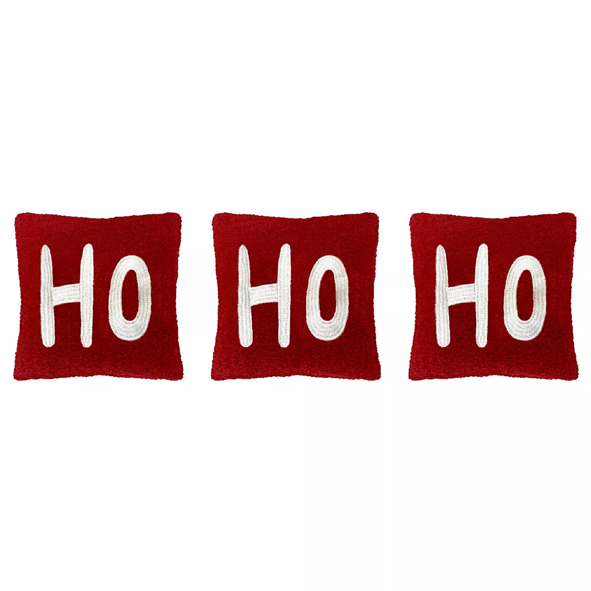 St. Nicholas Square® Ho Ho Ho Throw Pillow 3-piece Set | Kohl's