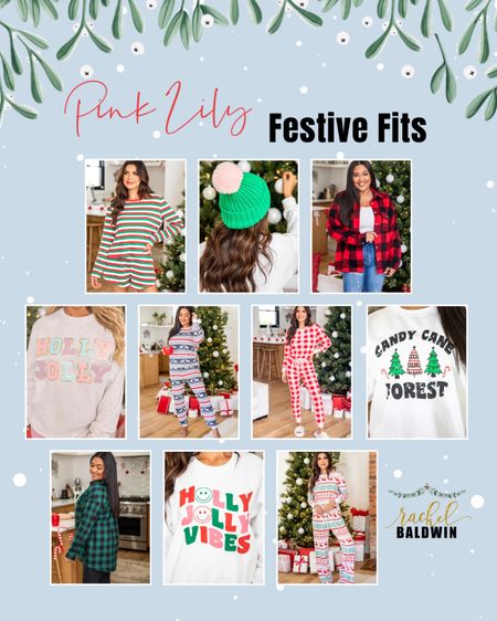 Pink Lily is serving up the cutest ❄️ holiday🎄 fits this season! Check out these cozy Jammie’s, sweatshirts, and flannels! 🥰

#LTKfit #LTKHoliday #LTKSeasonal