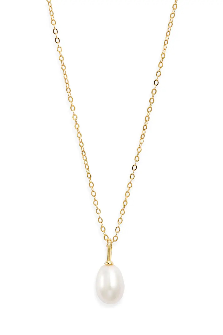 Demi Fine Freshwater Pearl Pendant Necklace (Women) | Nordstrom | Nordstrom
