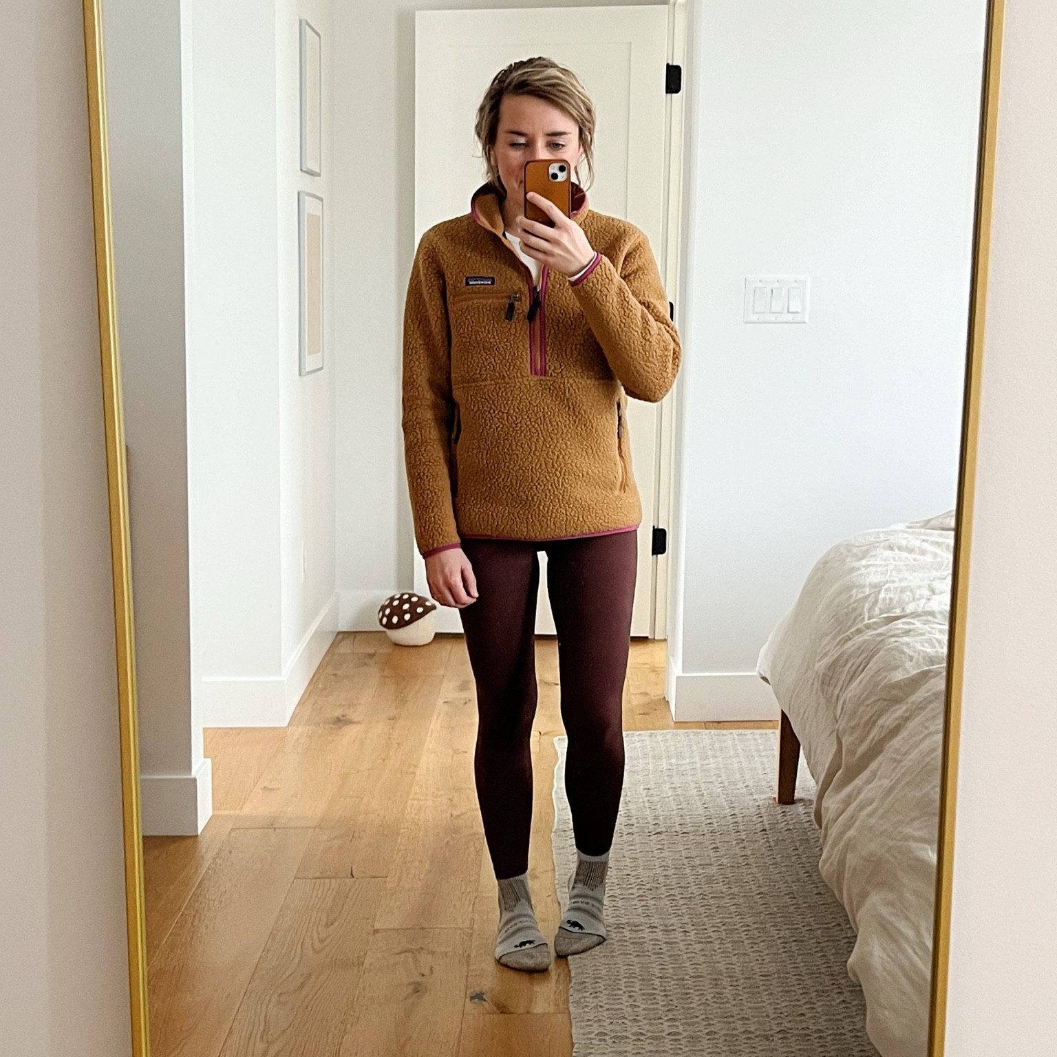 Warm layers for a super chilly winter walk. ❄️