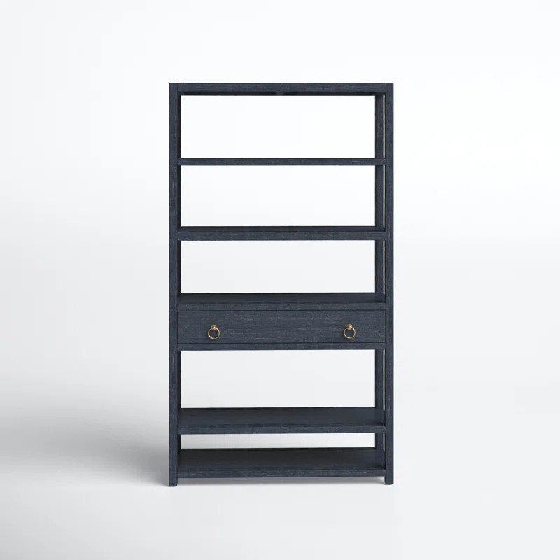 Elin 70'' H x 39'' W Etagere Bookcase | Wayfair Professional