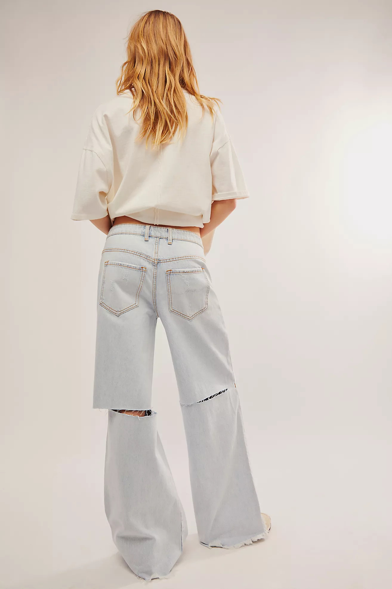 SER.O.YA Wrenley Low-Rise Jeans | Free People (Global - UK&FR Excluded)