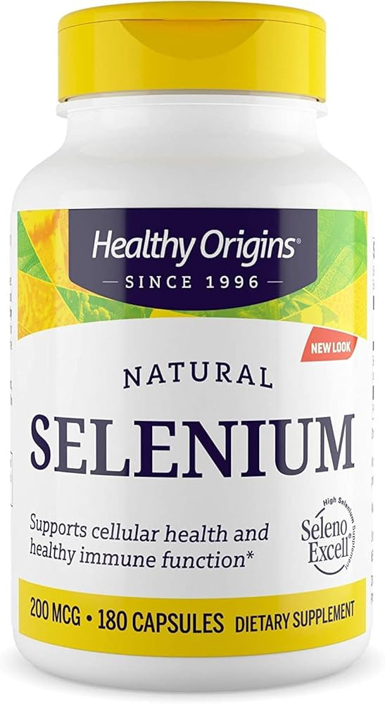 Healthy Origins Seleno Excell Selenium, 200 mcg - Selenium Supplement for Bladder Support - Selen... | Amazon (US)