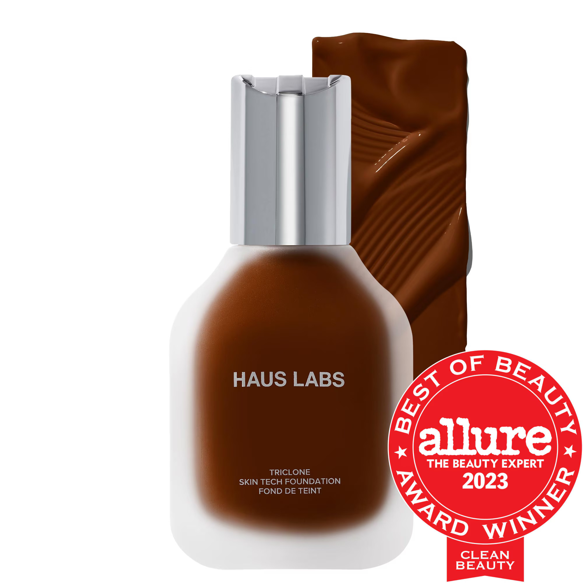 HAUS LABS BY LADY GAGA Triclone Skin Tech Medium Coverage Foundation with Fermented Arnica 570 Deep Cool 1 oz / 30 mL | Sephora (US)