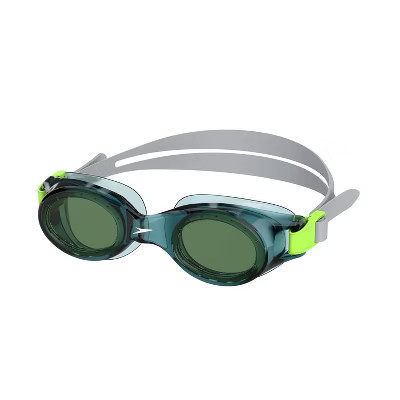 Speedo Adult Boomerang Swim Goggles - Swell Green/Emerald: Anti-Fog, Adjustable Strap | Target
