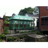 Victorian Style Iron Greenhouse - Conservatory | Etsy (US)