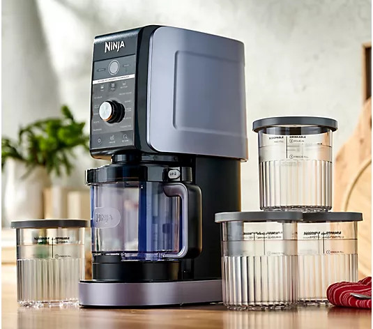 Ninja CREAMi Deluxe XL 11-in-1 Frozen Treat Maker w/ Extra Pints | QVC