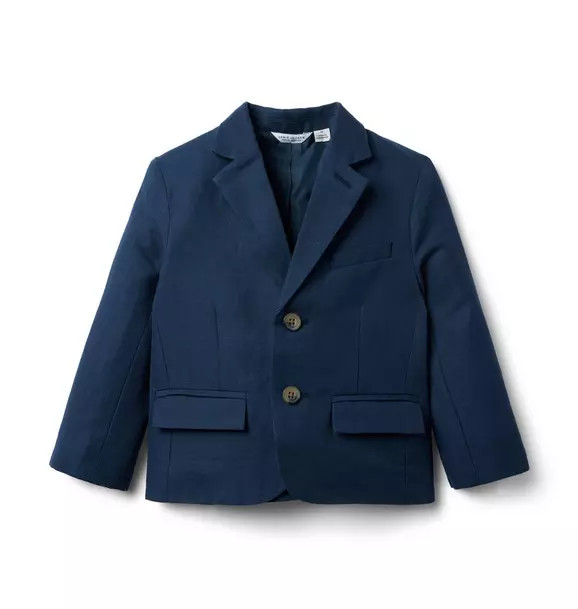 Linen-Cotton Blazer | Janie and Jack