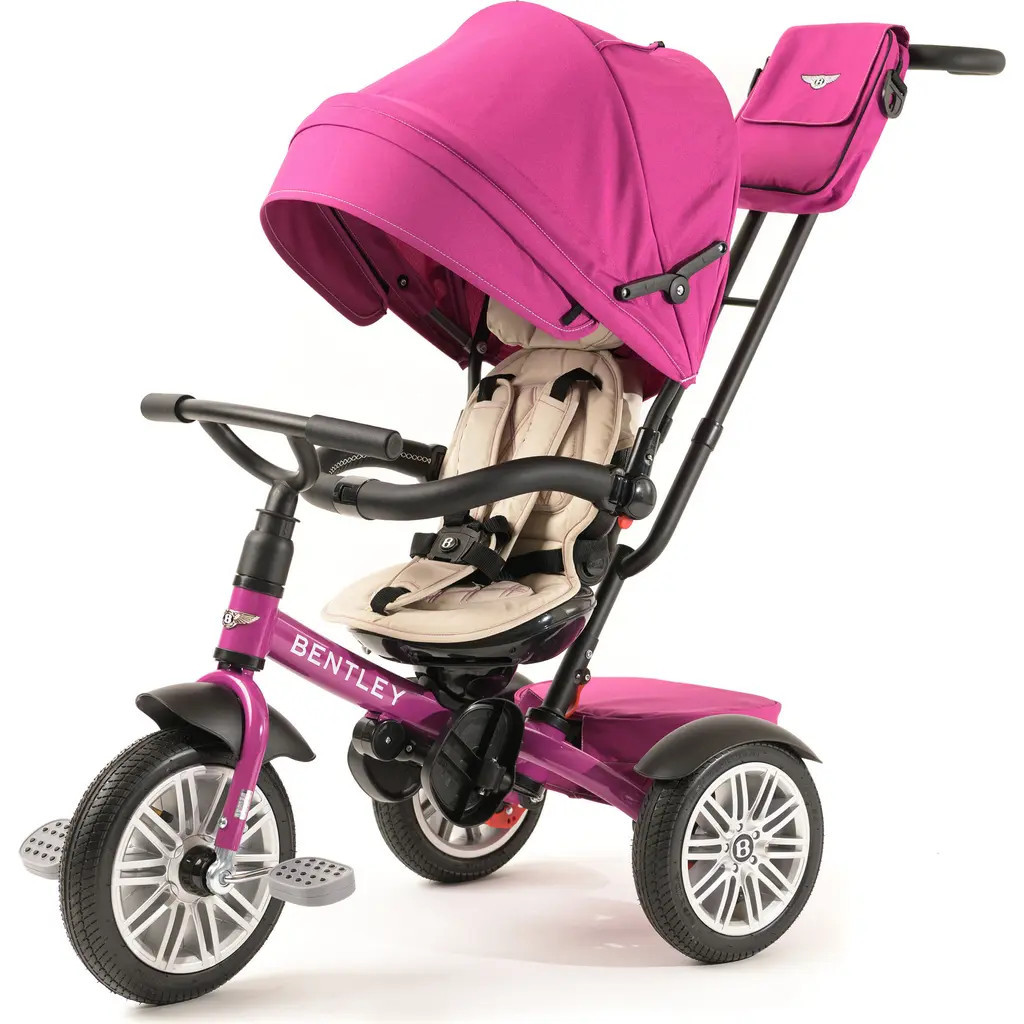 Posh Baby & Kids Bentley 6-in-1 Stroller/Trike in Fuchsia Pink at Nordstrom | Nordstrom