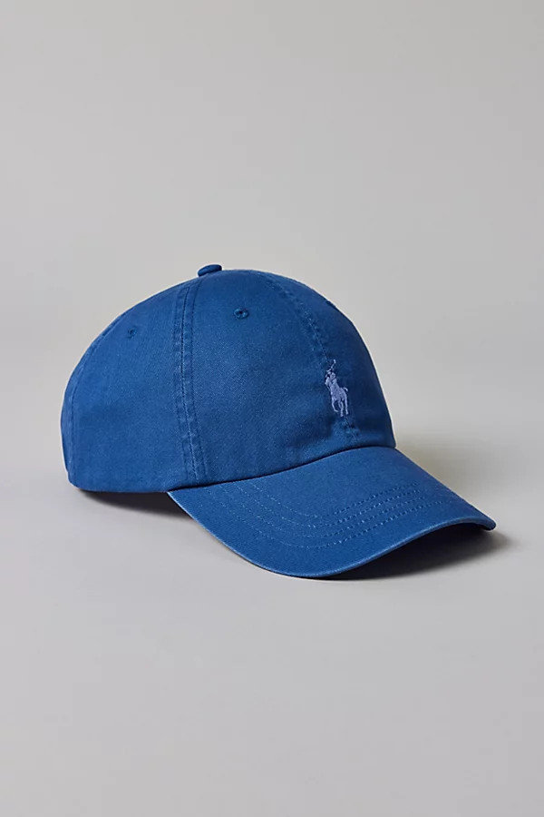 Polo Ralph Lauren Sport Chino Baseball Hat in Old Royal, Men's at Urban Outfitters | Urban Outfitters (US and RoW)