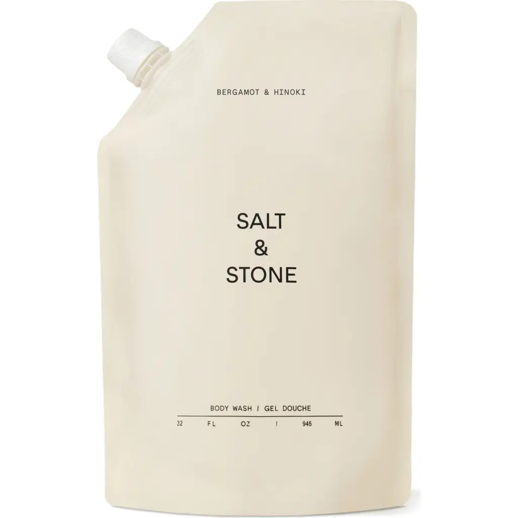SALT & STONE Bergamot & Hinoki Body Wash in Refill at Nordstrom, Size 32 Oz | Nordstrom