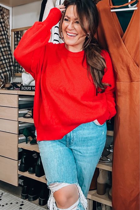 Midsize fashion - free people look for less sweater on sale xl
My fave straight leg jeans for an apple shape body sized up to a 33 


#LTKHoliday #LTKcurves #LTKSeasonal