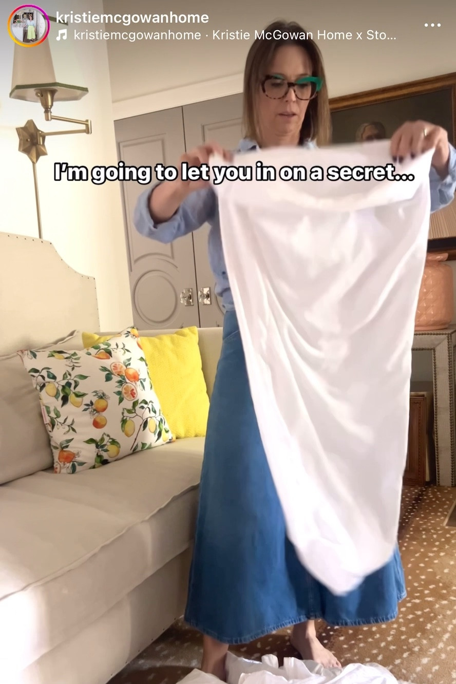 The secret to not folding sheets but still having a perfectly organized linen closet!

#LTKHome #LTKVideo #LTKFindsUnder50