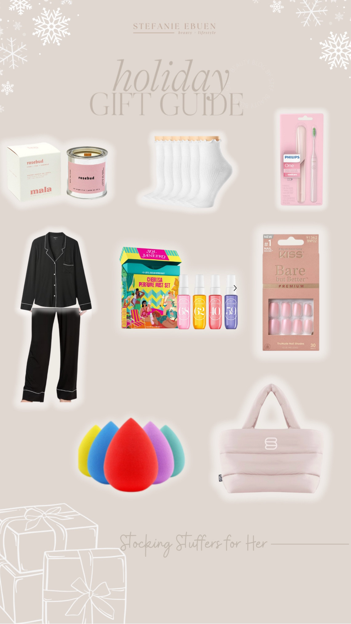 Holiday gift ideas for stocking stuffers for her 

#LTKsale #LTKgiftguide #LTKbeauty