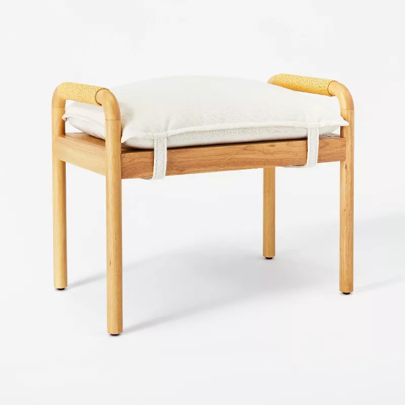 Ventura Ottoman Natural - Threshold™ designed with Studio McGee | Target