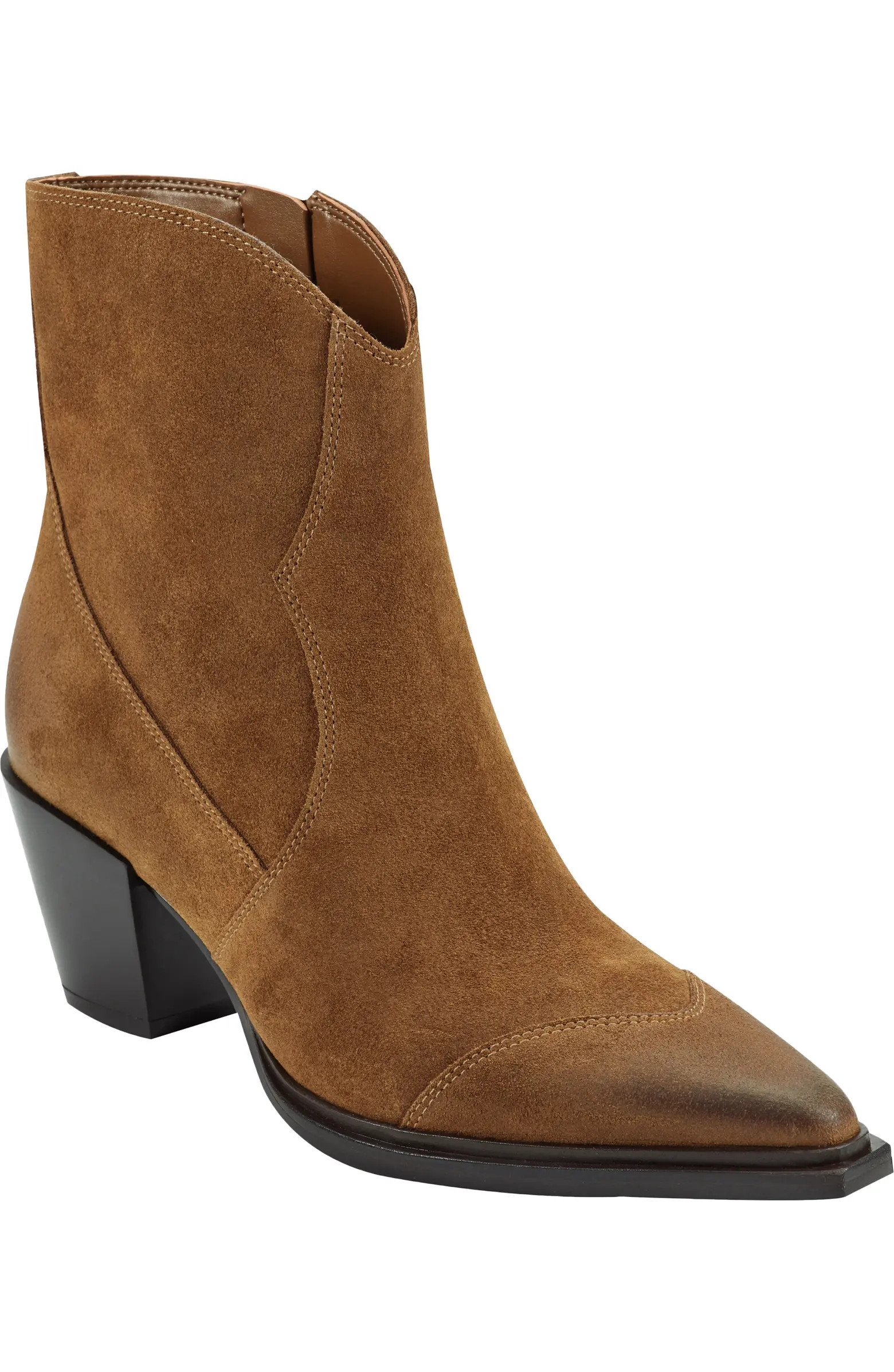 Giulie Pointed Cap Toe Bootie (Women) | Nordstrom