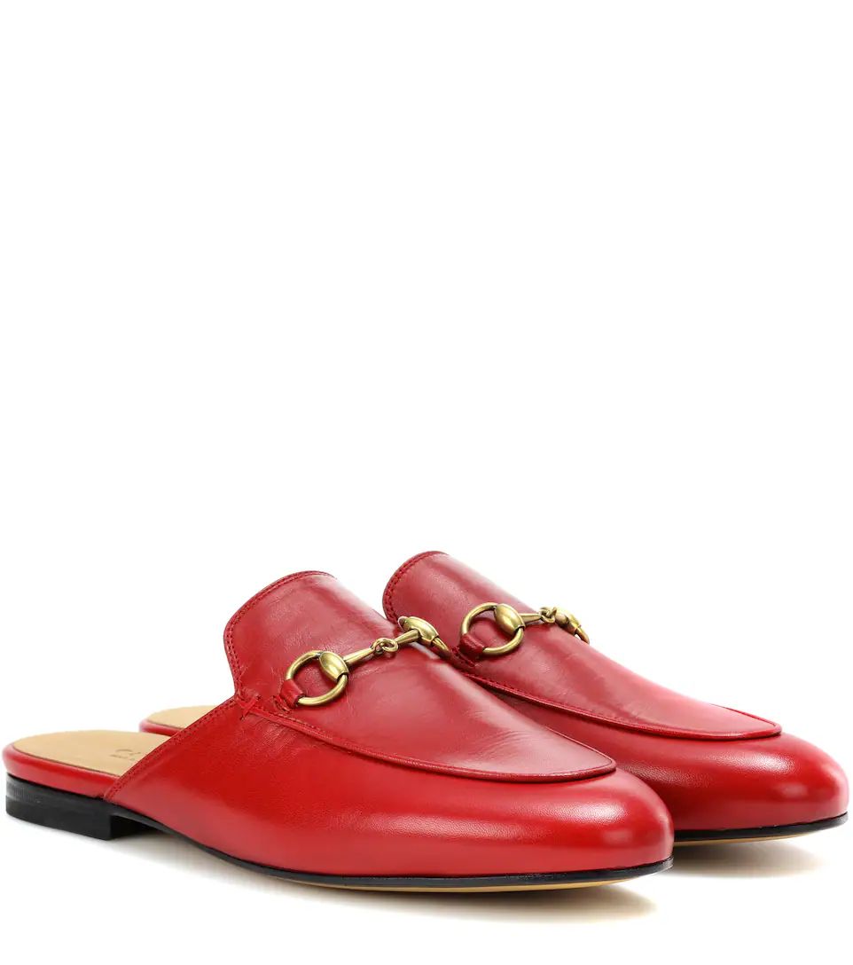Princetown leather slippers | Mytheresa (DACH)