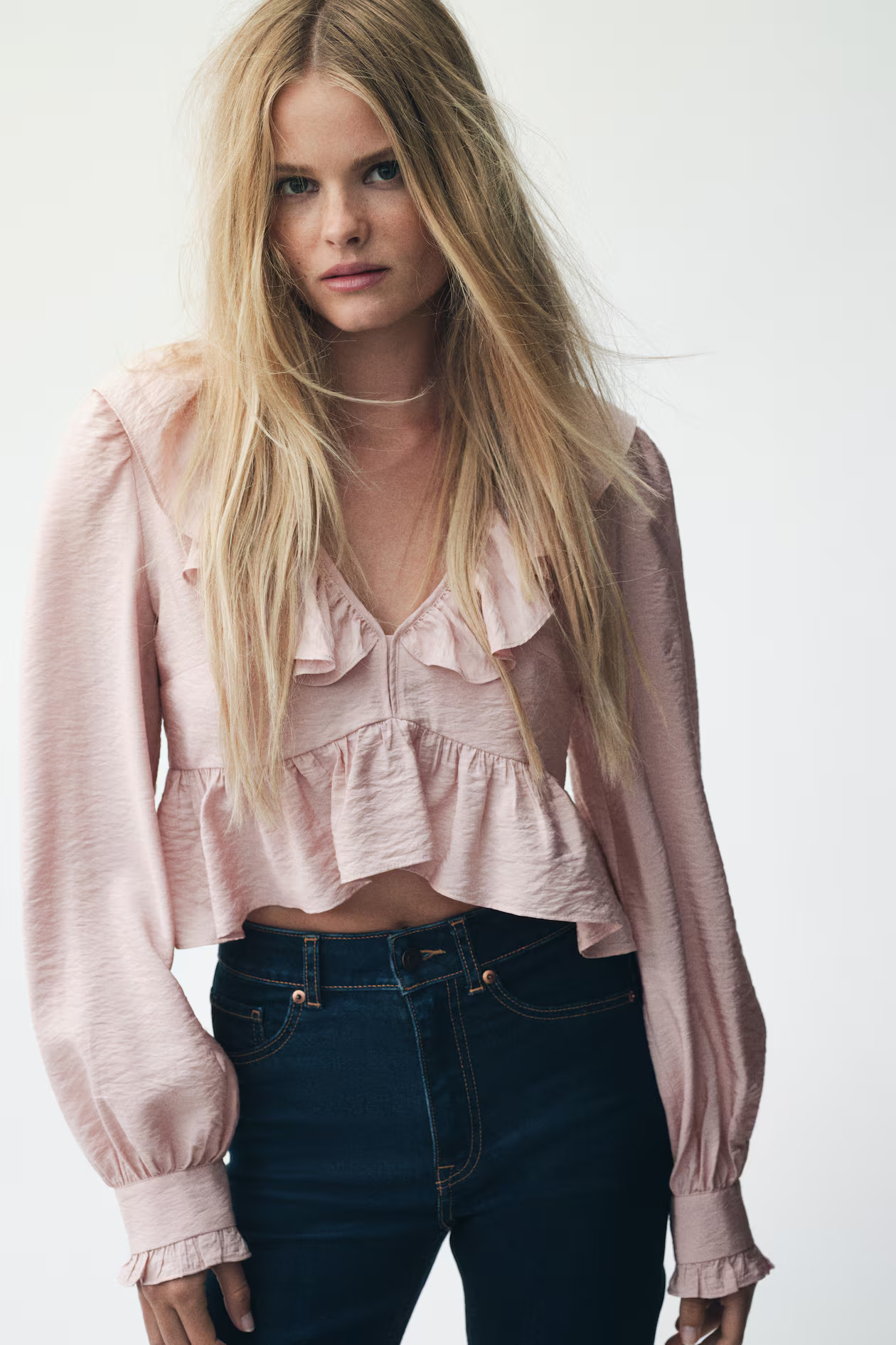Flounced Blouse | H&M (US + CA)